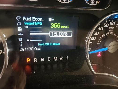 White Platinum 2013 Ford F-150 Lariat