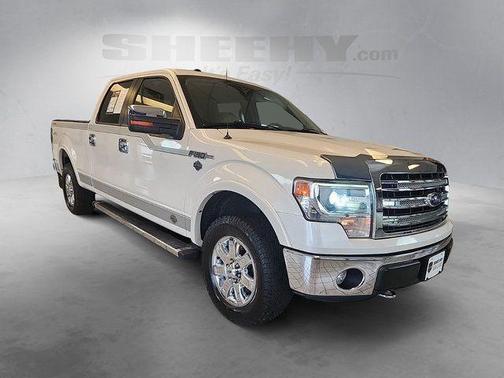 White Platinum 2013 Ford F-150 Lariat