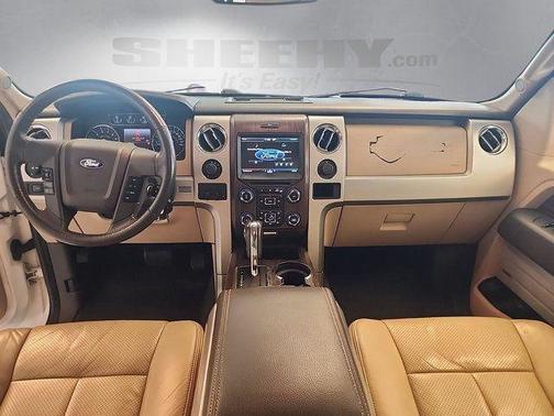 White Platinum 2013 Ford F-150 Lariat
