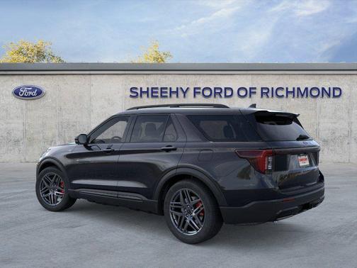 Agate Black Metallic 2026 Ford Explorer ST-Line