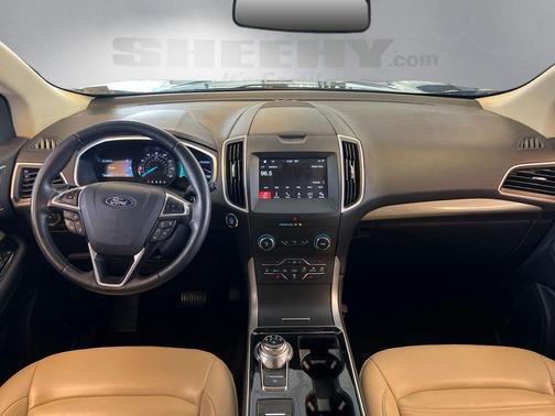 Blue Metallic 2019 Ford Edge SEL