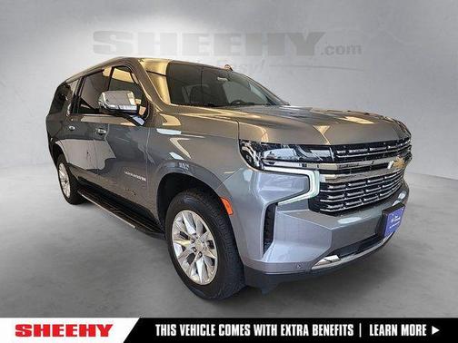 Steel Metallic 2022 Chevrolet Suburban Premier