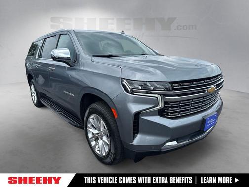 Steel Metallic 2022 Chevrolet Suburban Premier