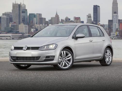 Blue 2015 Volkswagen Golf TSI SE 4-Door