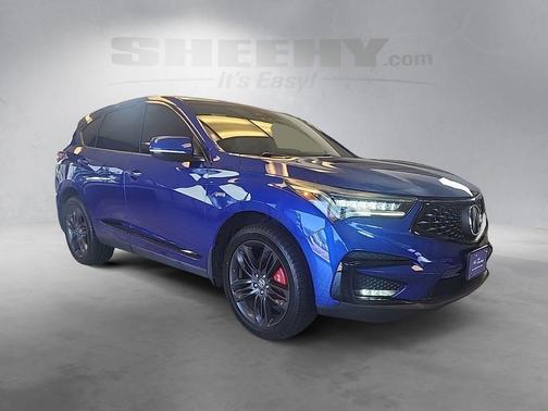 Apex Blue Pearl 2019 Acura RDX A-Spec