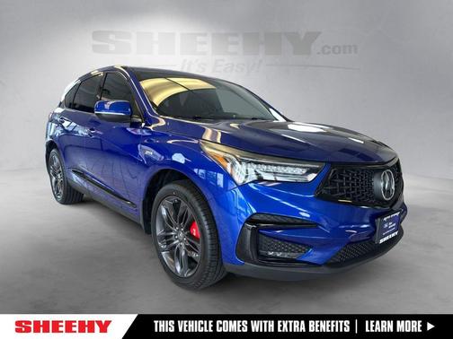 Apex Blue Pearl 2019 Acura RDX A-Spec
