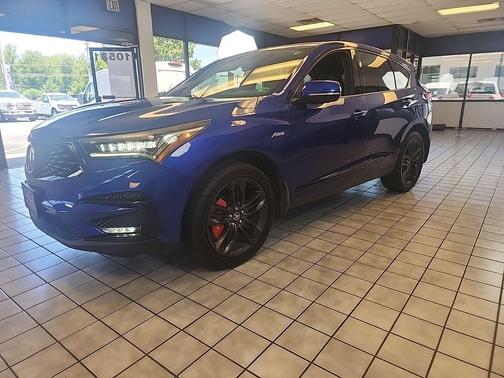 Apex Blue Pearl 2019 Acura RDX A-Spec