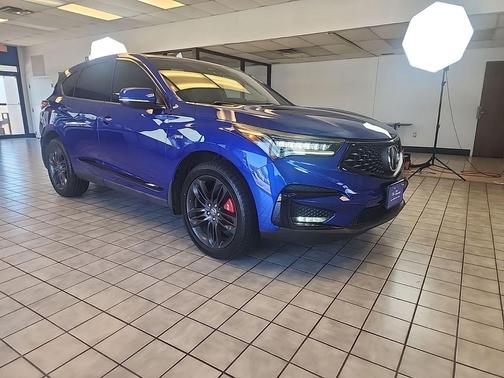 Apex Blue Pearl 2019 Acura RDX A-Spec