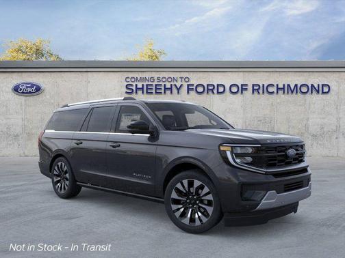 Gray 2026 Ford Expedition Max Platinum