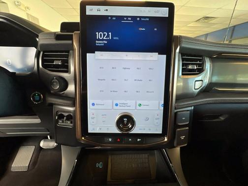 Antimatter Blue Metallic 2023 Ford F-150 Lightning LARIAT