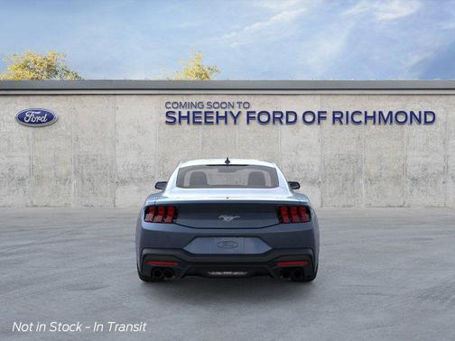 Blue 2026 Ford Mustang EcoBoost