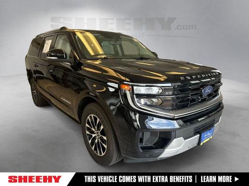 Black Metallic 2025 Ford Expedition Max Platinum