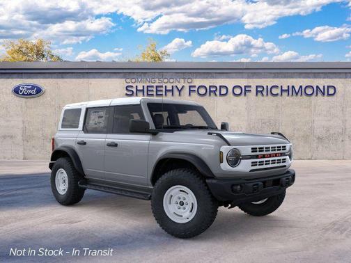 Avalanche Gray 2026 Ford Bronco Heritage Edition
