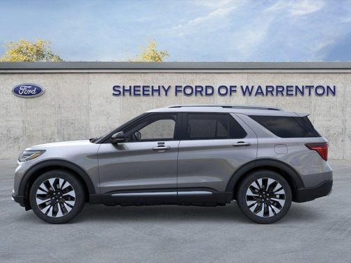 Carbonized Gray Metallic 2026 Ford Explorer Platinum