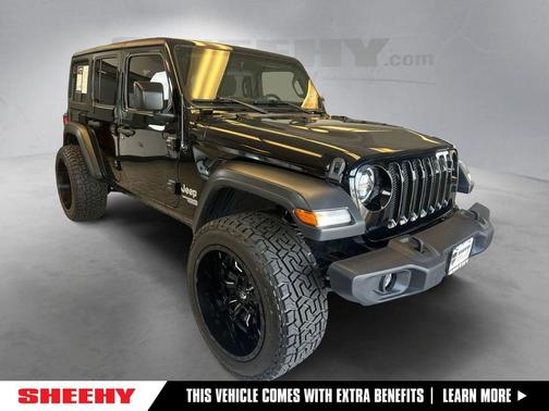 Black Clearcoat 2019 Jeep Wrangler Unlimited Sport