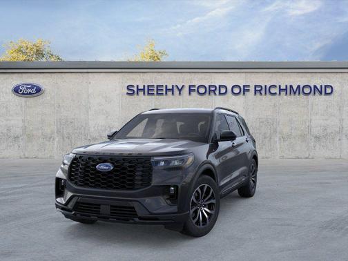 Agate Black Metallic 2026 Ford Explorer ST-Line
