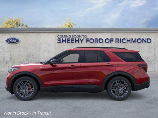 Red Metallic 2026 Ford Explorer ST-Line