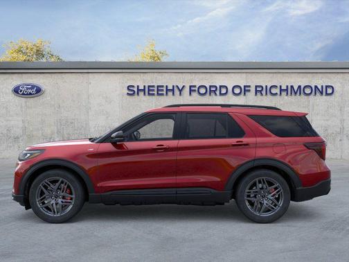 Red Metallic 2026 Ford Explorer ST-Line
