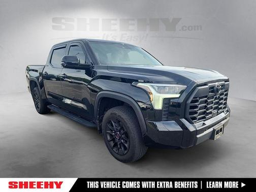 Midnight Black Metallic 2025 Toyota Tundra Limited