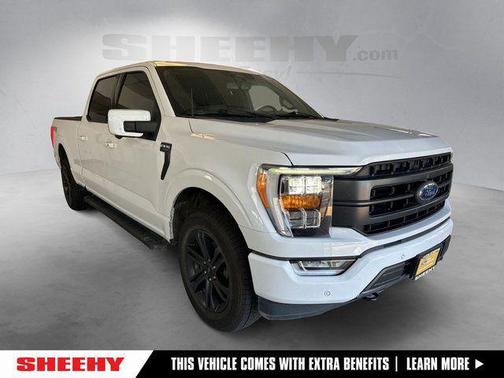 Oxford White 2022 Ford F-150 Lariat