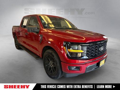 Rapid Red Metallic Tinted Clearcoat 2025 Ford F-150 STX
