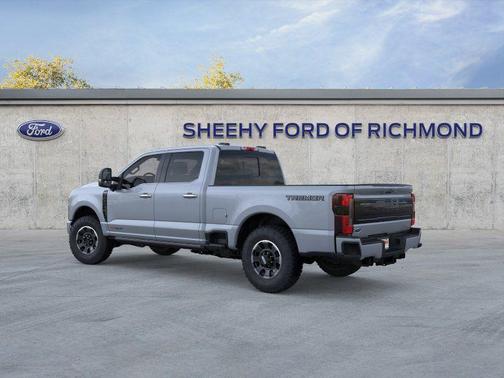 Glacier Gray Metallic Tri-Coat 2026 Ford F-350 Platinum