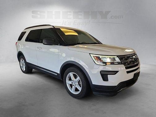 Oxford White 2018 Ford Explorer XLT