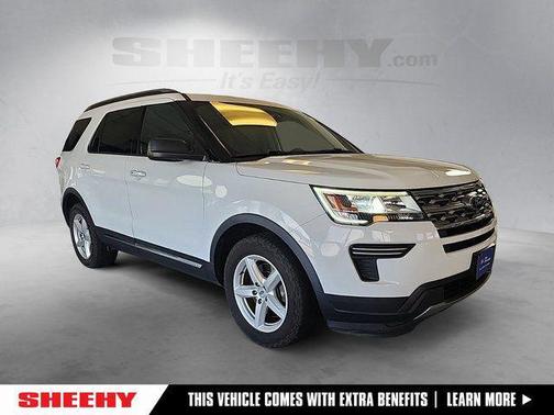 Oxford White 2018 Ford Explorer XLT