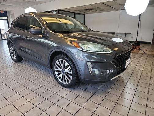 Magnetic Metallic 2020 Ford Escape Titanium