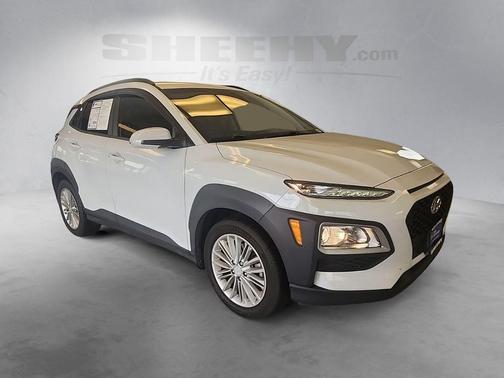 Chalk White 2019 Hyundai KONA SEL