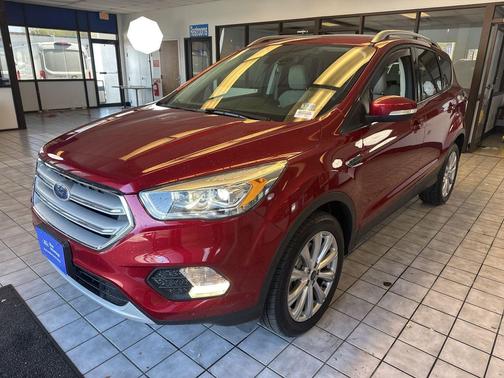 Red Metallic 2018 Ford Escape Titanium