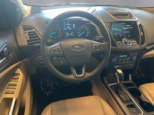 Red Metallic 2018 Ford Escape Titanium