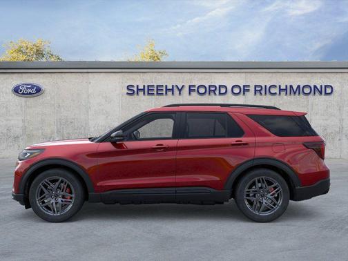 Red Metallic 2026 Ford Explorer ST