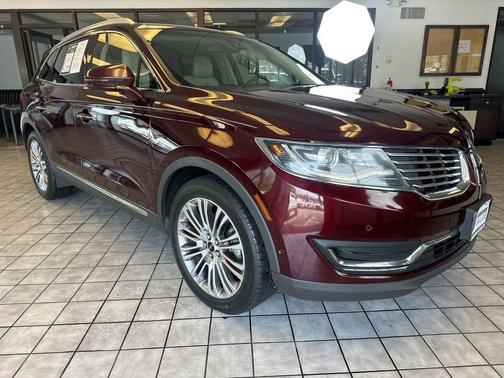 Burgundy Velvet Metallic Tinted Clearcoat 2017 Lincoln MKX Reserve