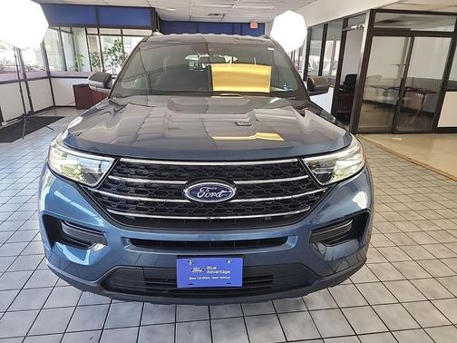 Blue Metallic 2020 Ford Explorer XLT