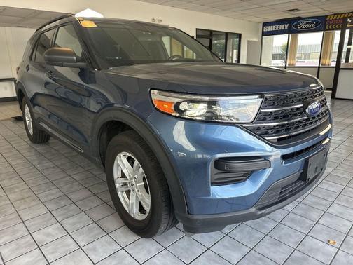 Blue Metallic 2020 Ford Explorer XLT