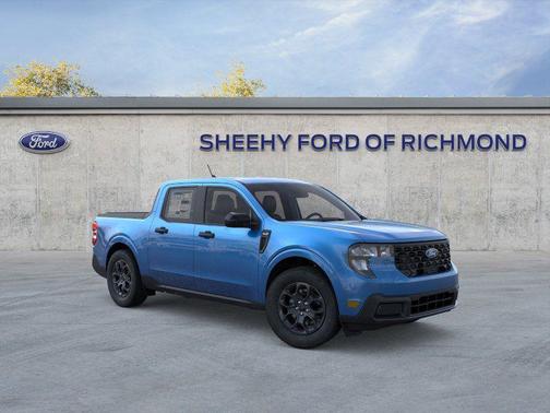 Blue 2026 Ford Maverick XLT