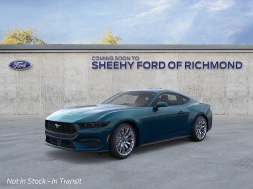 Blue 2026 Ford Mustang EcoBoost