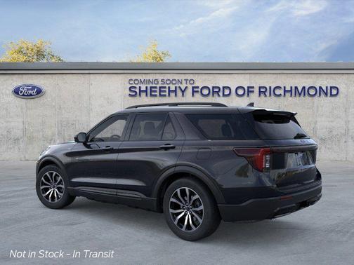 Agate Black Metallic 2026 Ford Explorer ST-Line