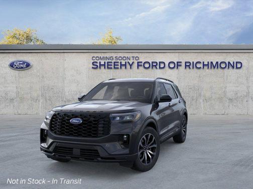 Agate Black Metallic 2026 Ford Explorer ST-Line