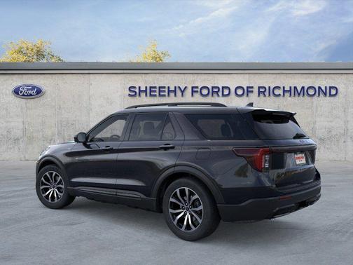 Agate Black Metallic 2026 Ford Explorer ST-Line