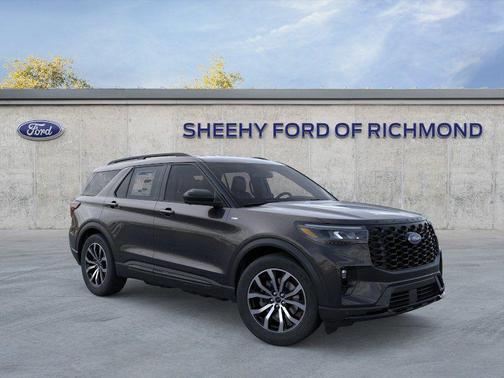 Agate Black Metallic 2026 Ford Explorer ST-Line