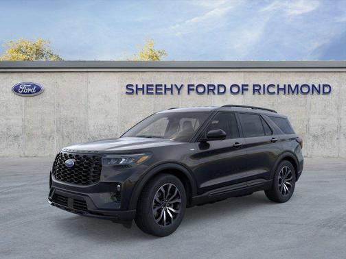 Agate Black Metallic 2026 Ford Explorer ST-Line