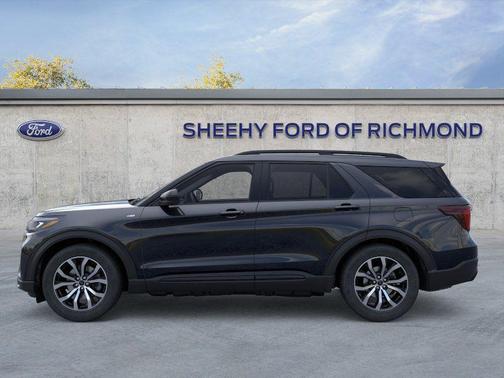 Agate Black Metallic 2026 Ford Explorer ST-Line