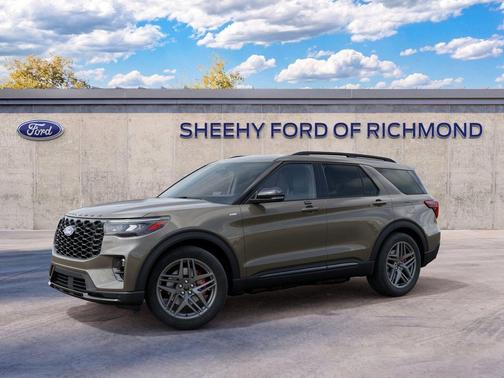 Gray 2027 Ford Explorer ST-Line