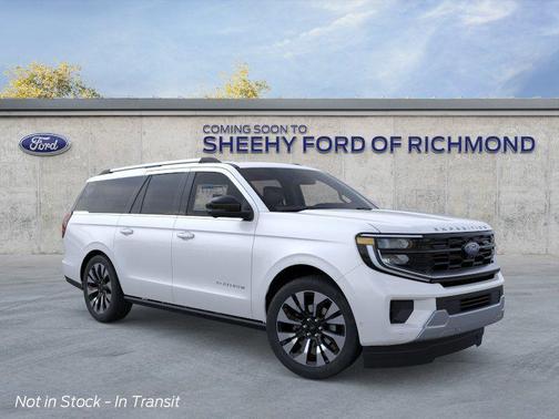 White 2026 Ford Expedition Max Platinum