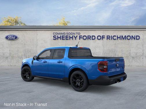 Blue 2026 Ford Maverick Lariat