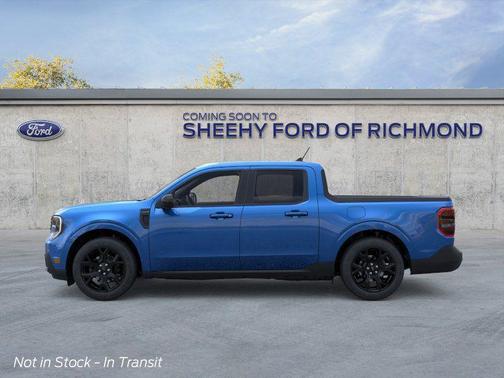 Blue 2026 Ford Maverick Lariat