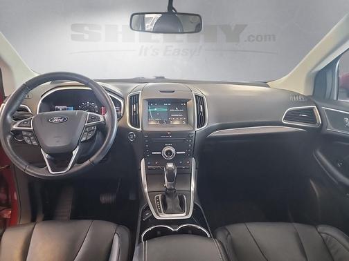 Ruby Red Metallic Tinted Clearcoat 2018 Ford Edge Titanium