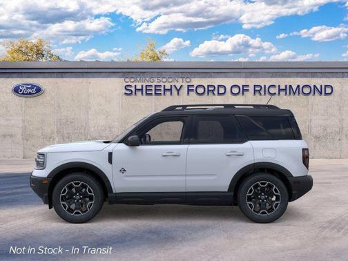 Space White Metallic 2026 Ford Bronco Sport Outer Banks